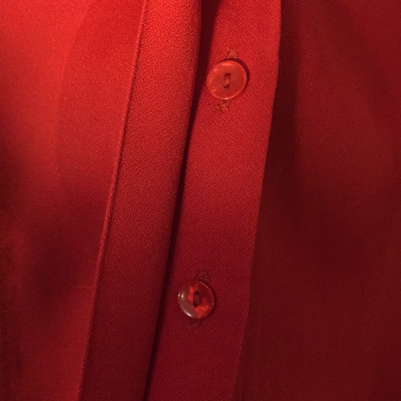 💗Ladies beautiful red sleeveless shirt - Picture 5 of 7